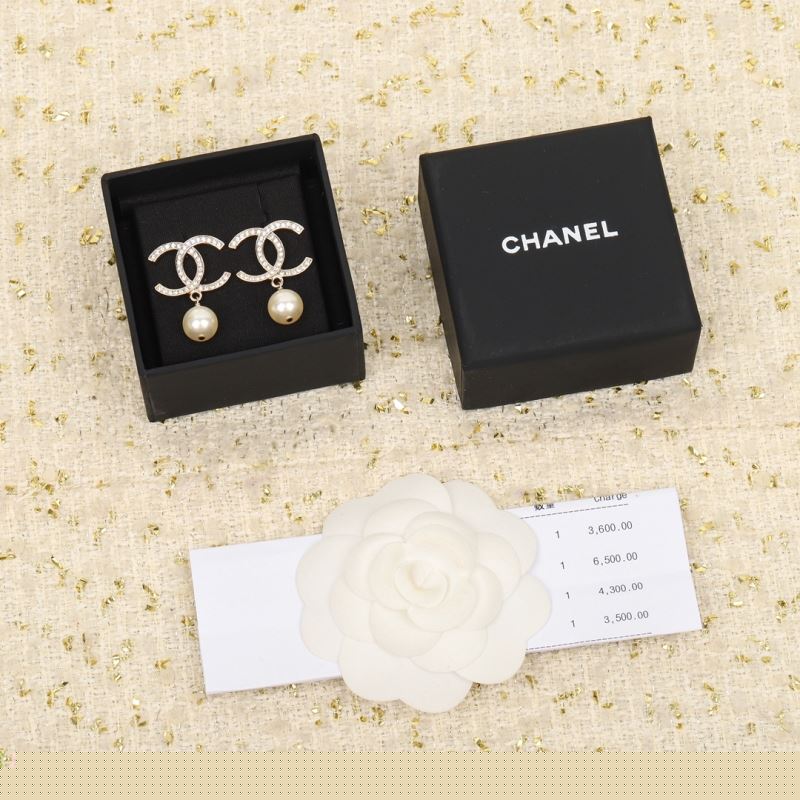 Ch*el earrings
